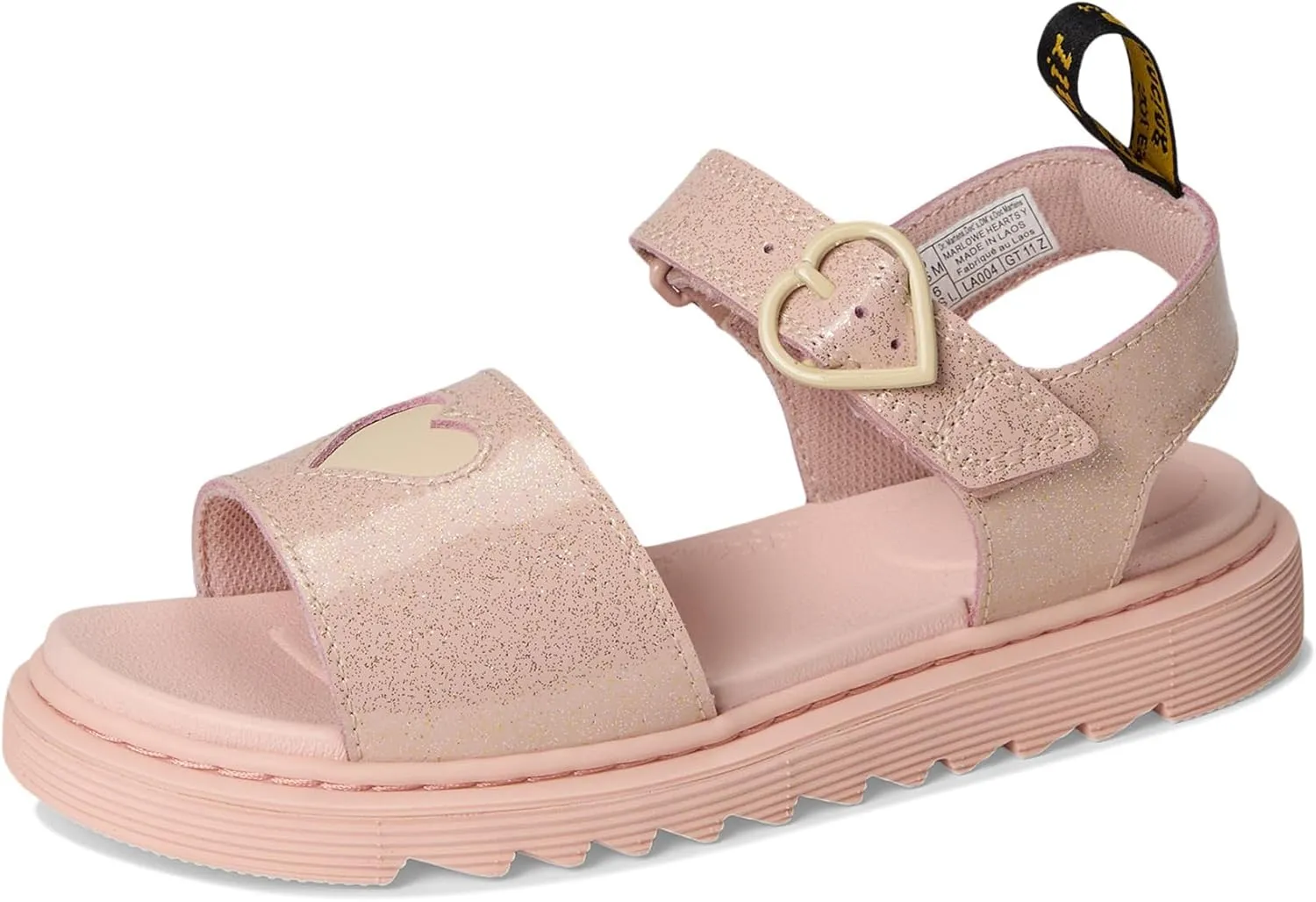 Dr. Martens Girl's Marlowe Hearts (Big Kid) Sandal