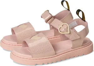 Dr. Martens Girl's Marlowe Hearts (Big Kid) Sandal