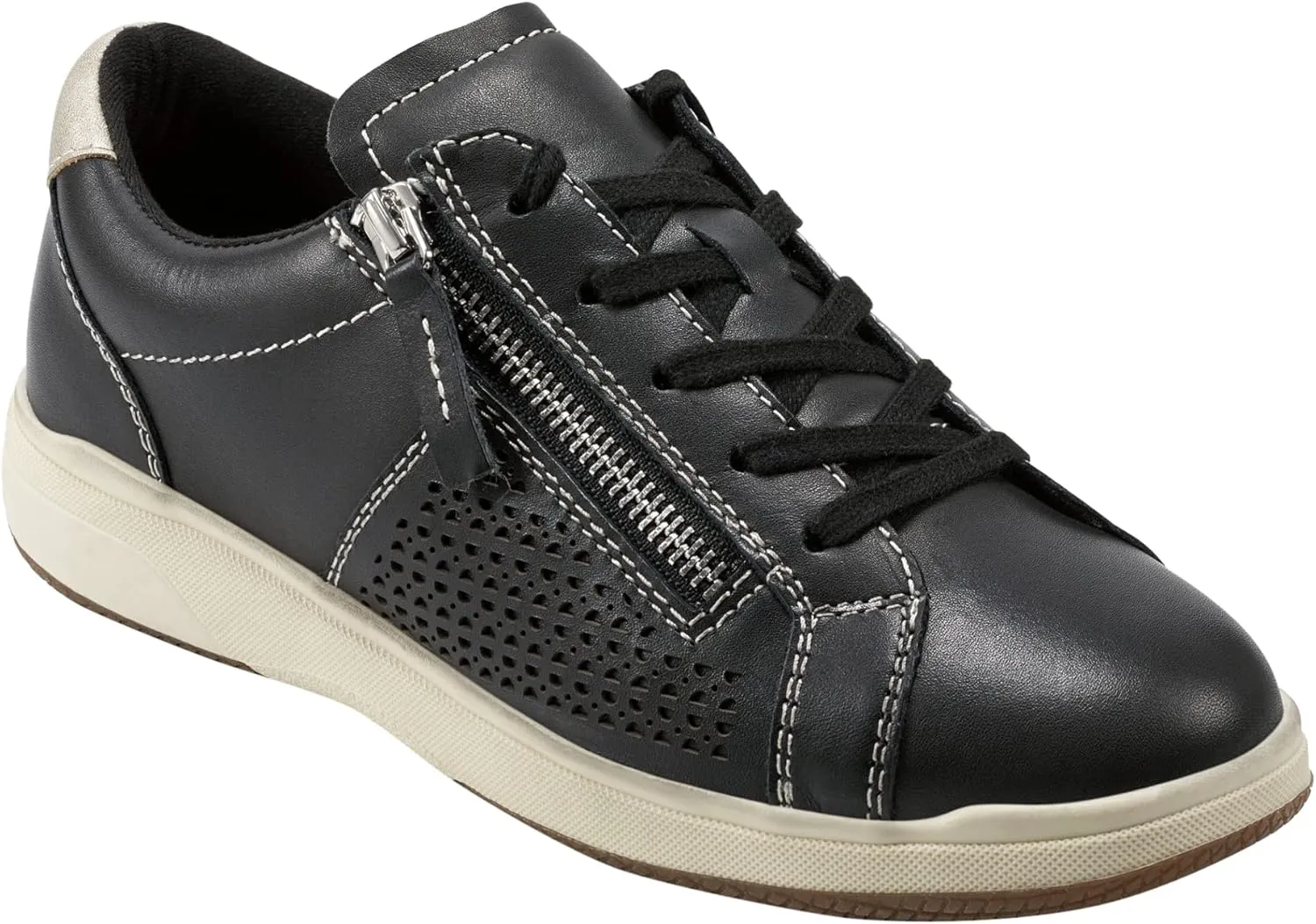 Earth® Women's Netta Casual Sneaker, Black 001, 7 W
