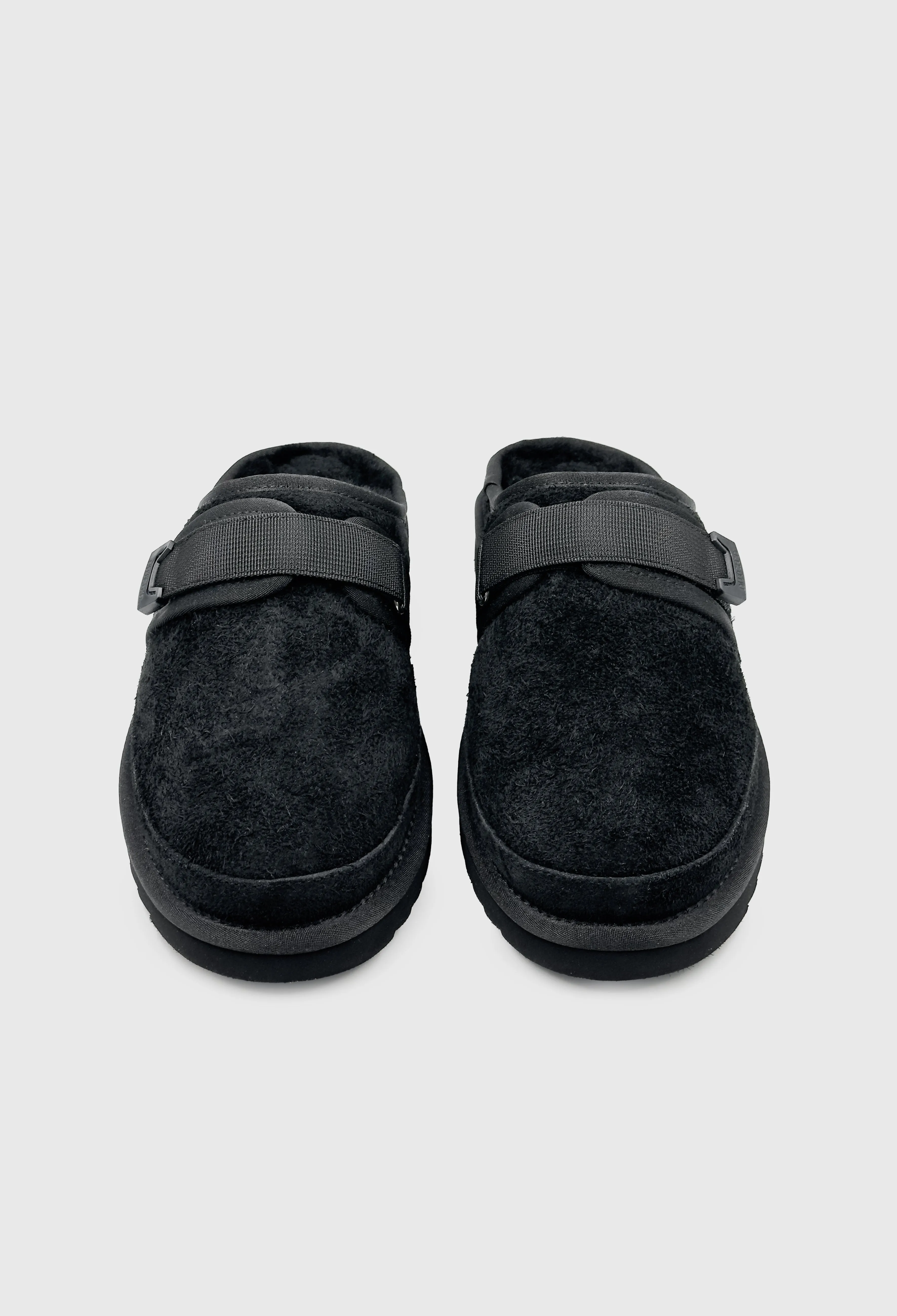 Ease Mule Black Suede