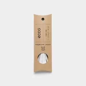 ECCO Elastic Flat Lisse Hvit 85cm