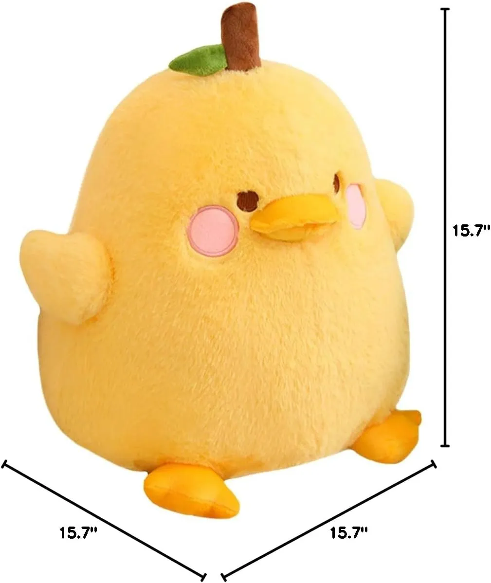 ELAINREN Soft Bread Capybara Stuffed Pillow,Long Toast Capybara Plush Toy Wearing Chef Hat,Kawaii Chef Capybara Plushies Cushion Decor Gifts/19.6''