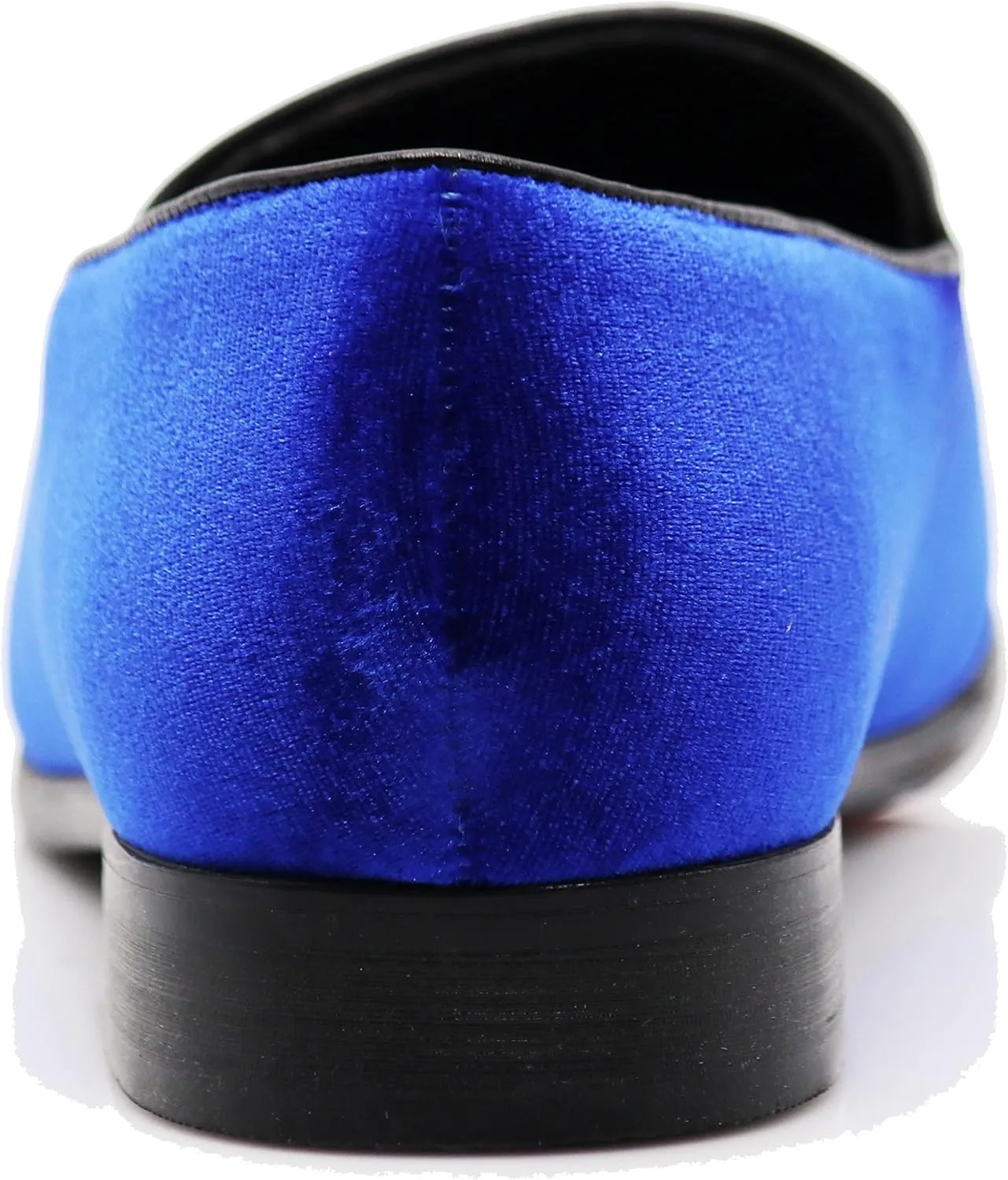 Enzo Romeo Men's Fashion Formal Tuxedo Slip On Loafer Velvet Dress Shoes SKO03