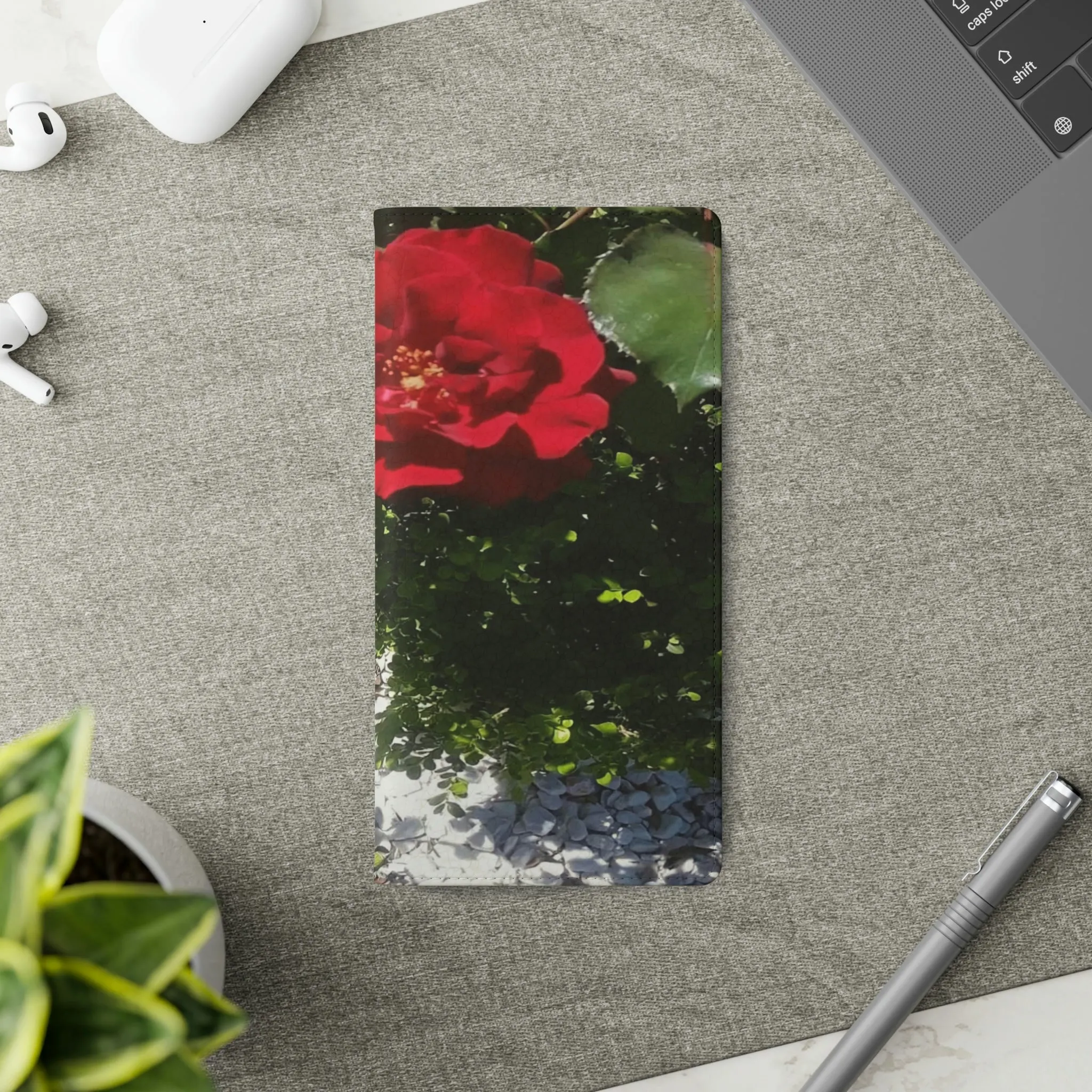 Europeana Red Rose | High Bloom Collection | Folio Phone Case | Life By Ortavia