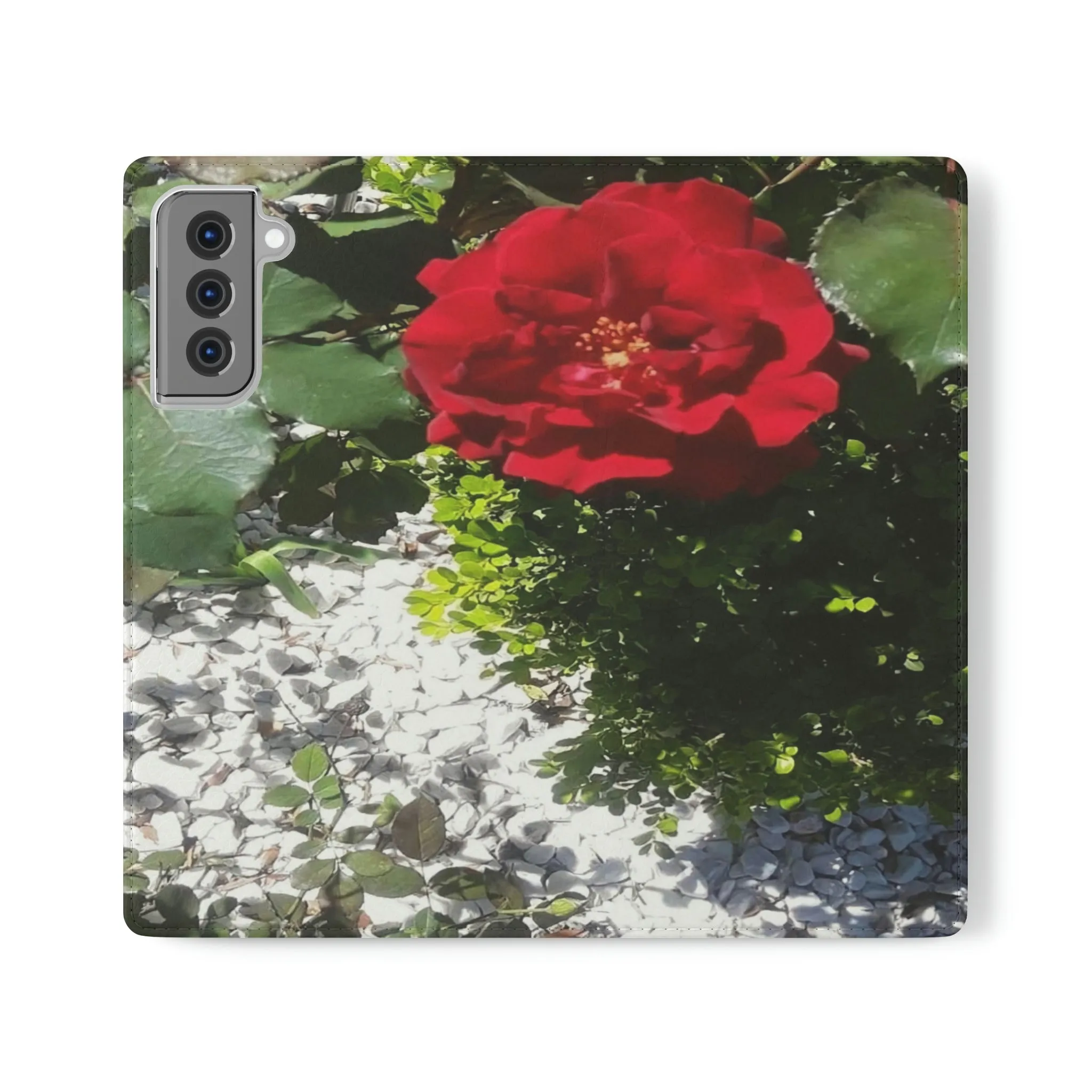 Europeana Red Rose | High Bloom Collection | Folio Phone Case | Life By Ortavia