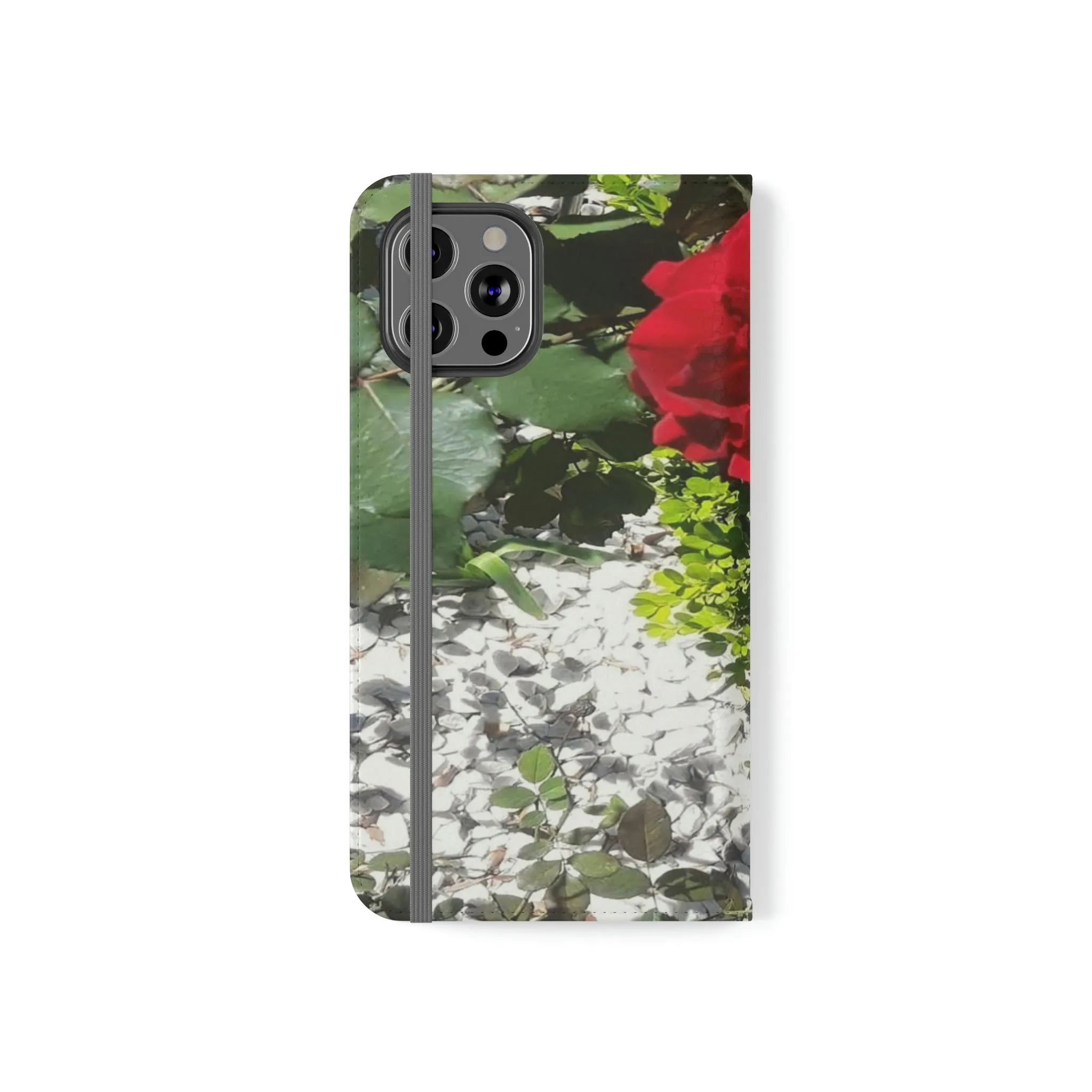 Europeana Red Rose | High Bloom Collection | Folio Phone Case | Life By Ortavia