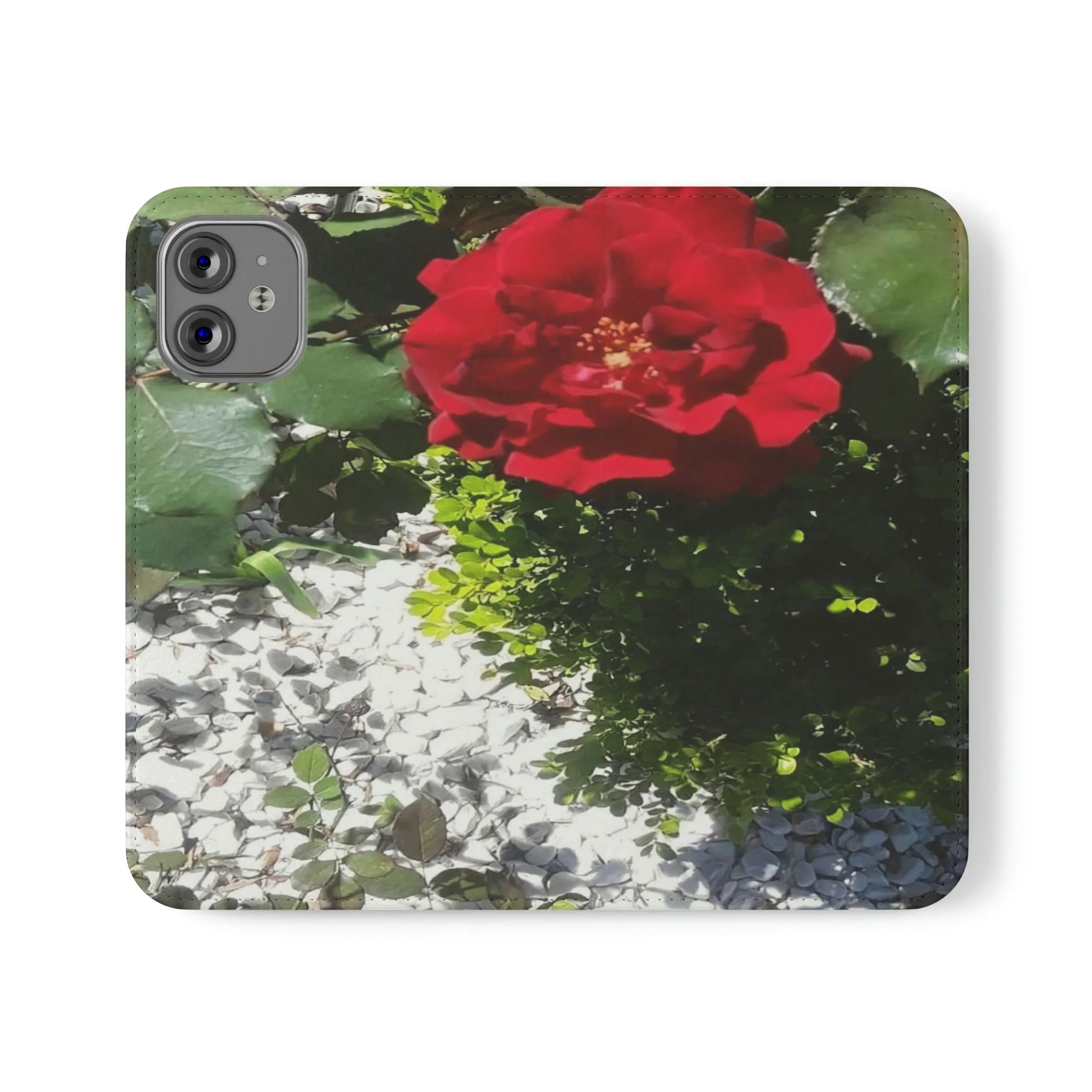 Europeana Red Rose | High Bloom Collection | Folio Phone Case | Life By Ortavia