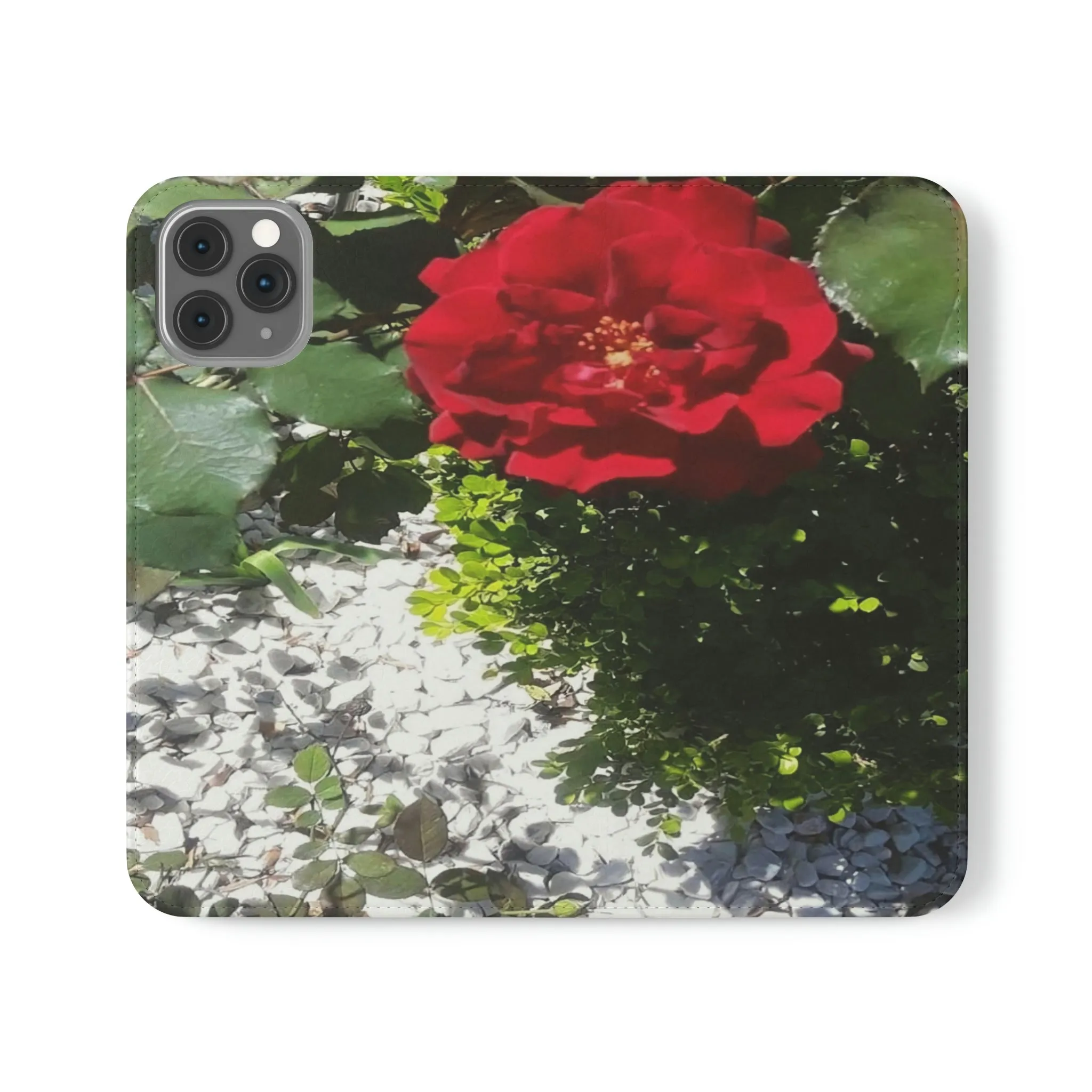 Europeana Red Rose | High Bloom Collection | Folio Phone Case | Life By Ortavia