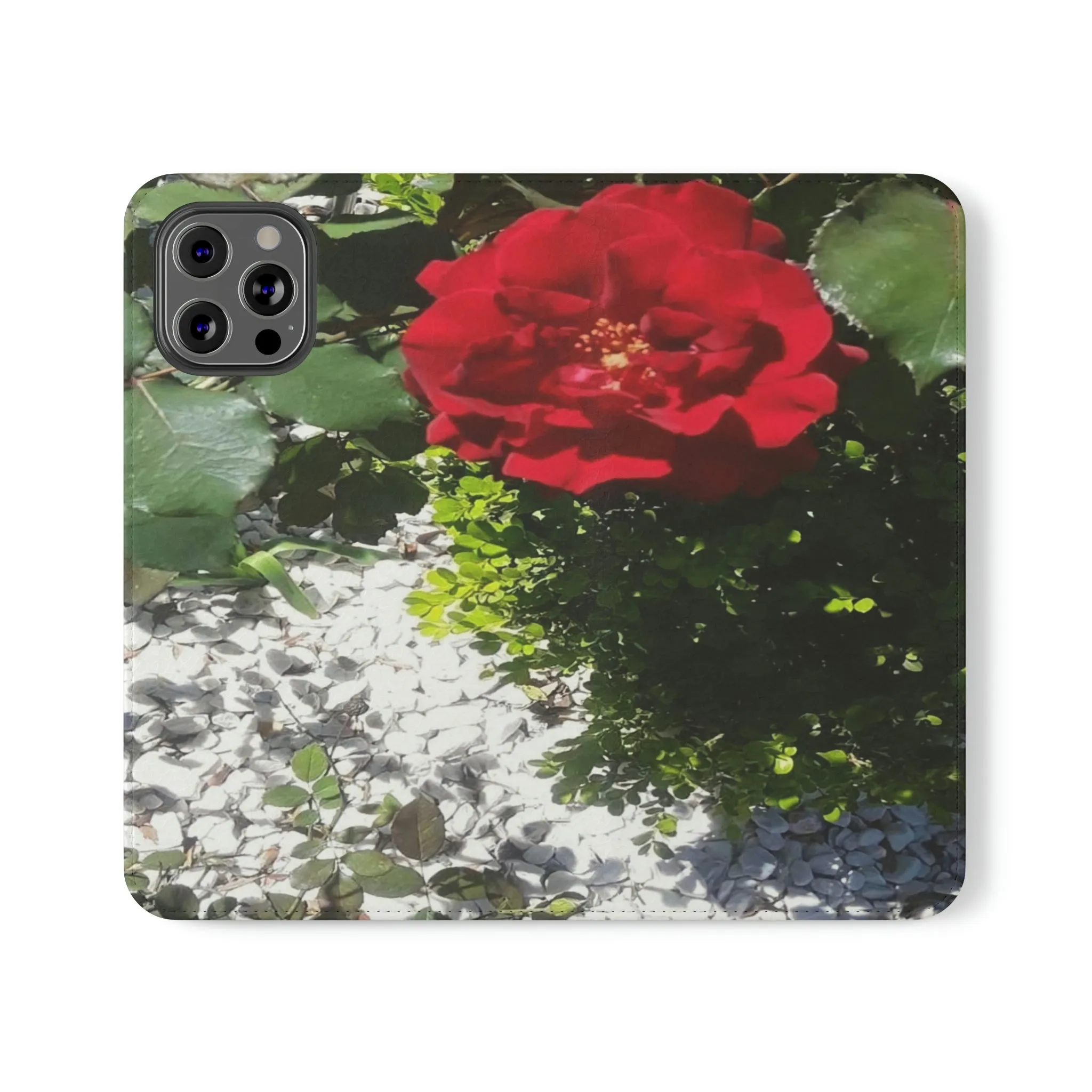 Europeana Red Rose | High Bloom Collection | Folio Phone Case | Life By Ortavia