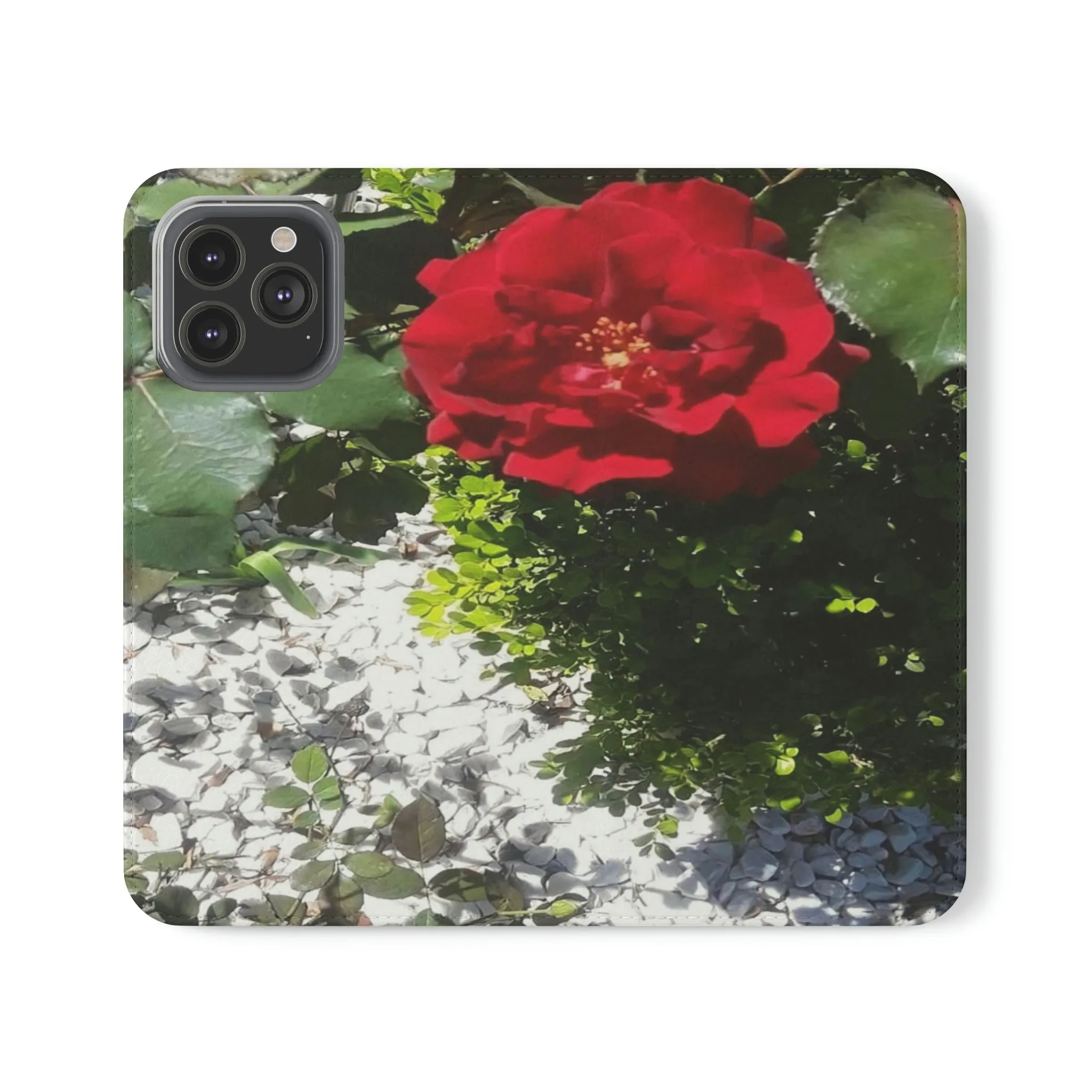 Europeana Red Rose | High Bloom Collection | Folio Phone Case | Life By Ortavia