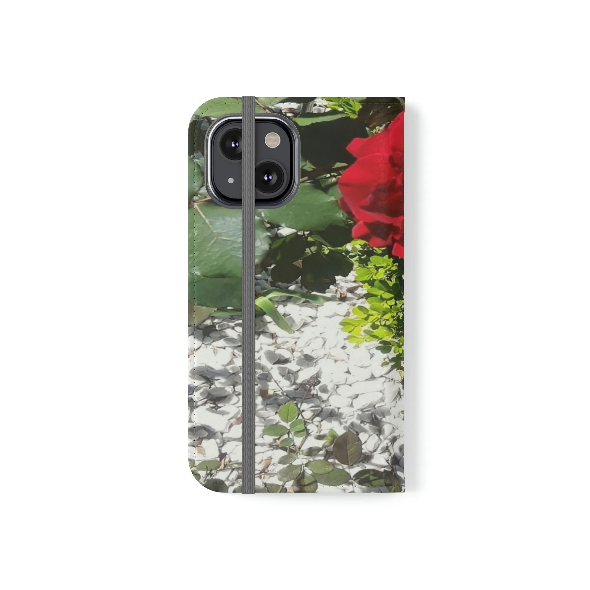 Europeana Red Rose | High Bloom Collection | Folio Phone Case | Life By Ortavia