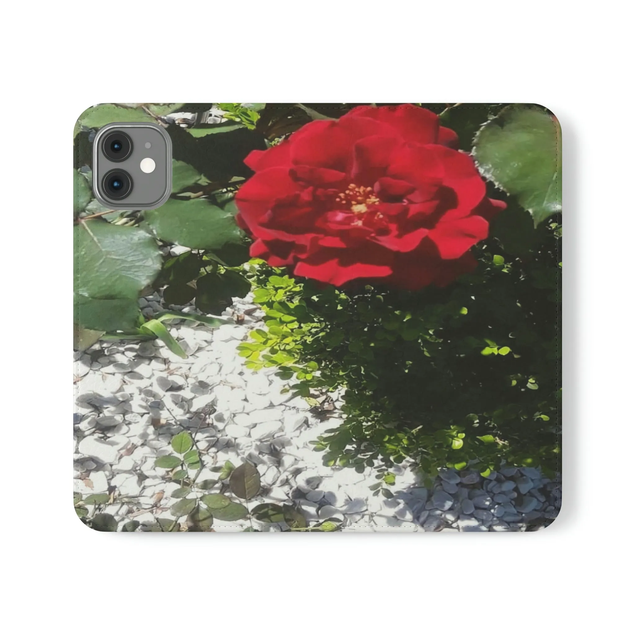 Europeana Red Rose | High Bloom Collection | Folio Phone Case | Life By Ortavia