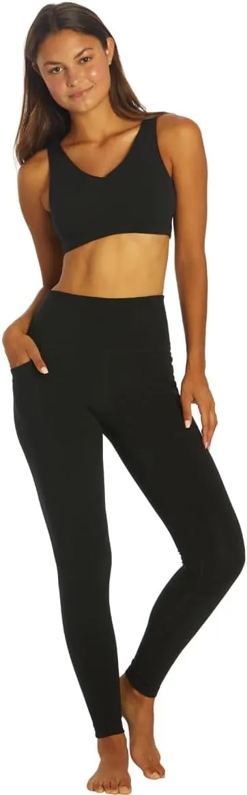 Everyday Yoga Butterlux Women Legging with Dual Side Pockets - Comfy Soft Fabric, High Waisted Legging, Squat Proof, Stretchy