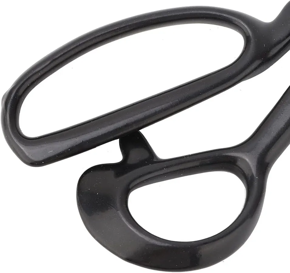 Fabric Scissors, Adjustable Sewing Scissors Retro Black Steel Clothes Leather Craft Tailor Scissors Sewing Accessories Sewing Scissors Craft Scissors for Cloth Cutting Quilting