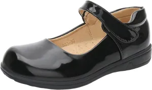 Fashion Summer and Girls Leather Shoes Boots Student Dress Shoes Performance Hook Loop Slip Girls Sneakers Size 11
