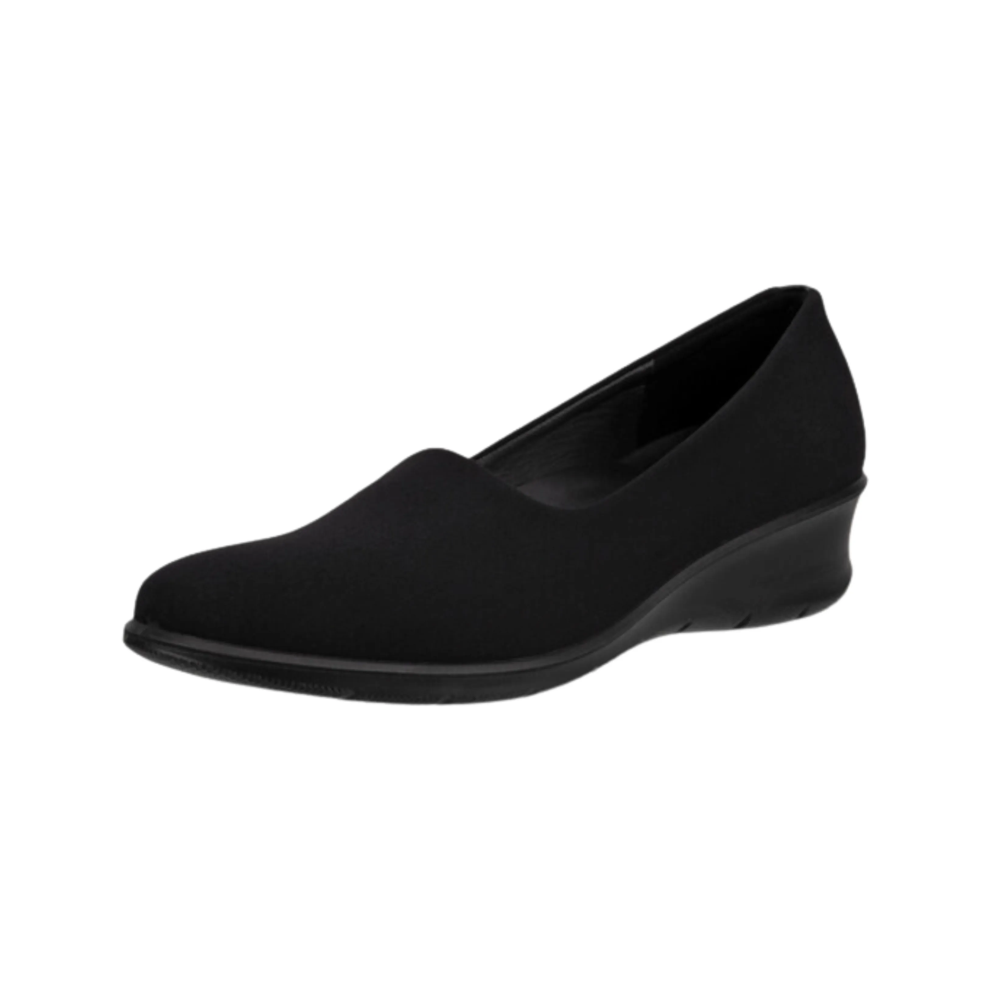 Felicia Stretch Slip-On - Black.