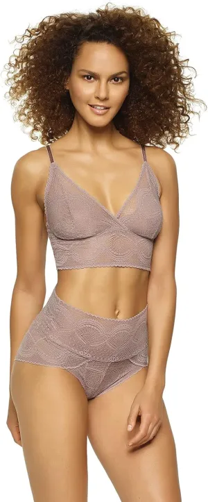 Felina | Finesse Lace Cami Bralette & Mock-Wrap Brief | 2-Piece Set