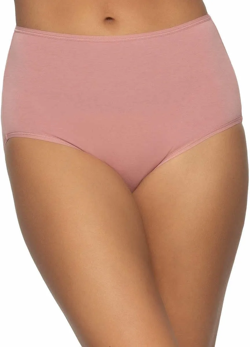 Felina Womens 8 Pack Cotton Modal Stretch Hi-Cut Brief