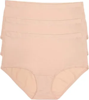 Felina Women's Blissful Modern Brief 3-Pack | Panty | Stretch | Comfort