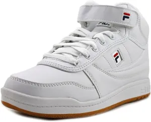 Fila Men's BBN 84 Lace Up Fashion Sneakers, White, 10 M