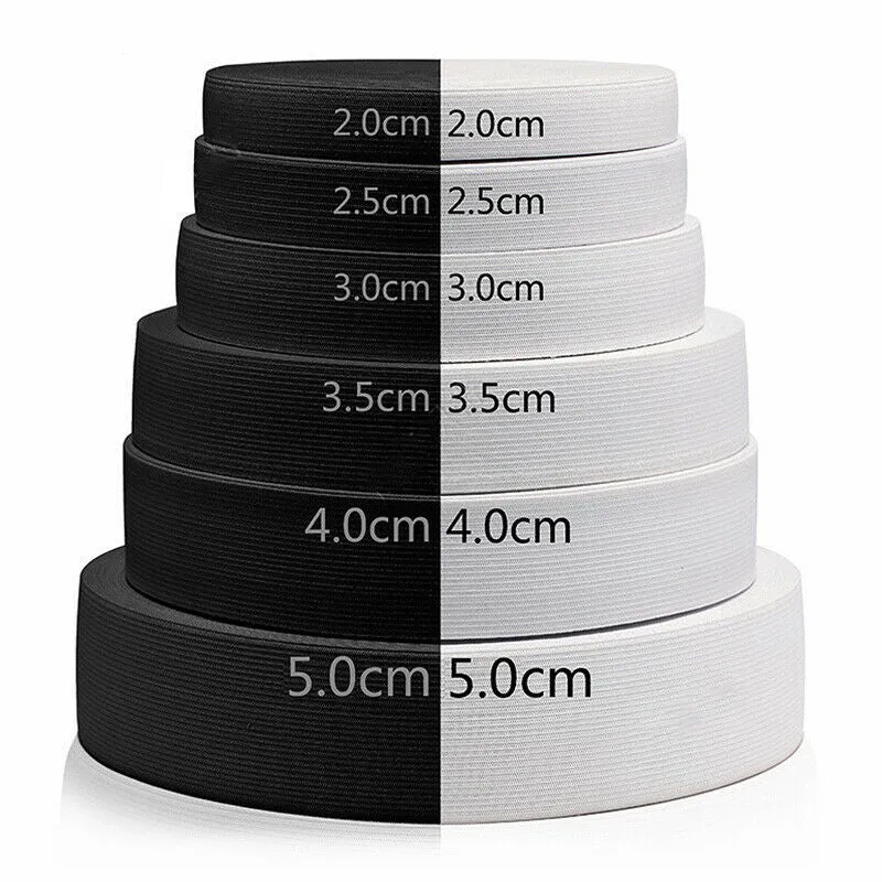 Flat Elastic trim - 40mm  - 1850E