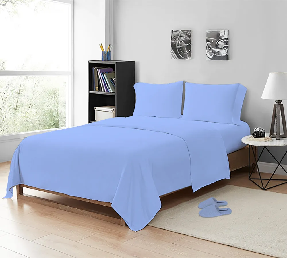 Flat Sheet, Soft & Premium quality, Egyptian Cotton with 200 Thread Count.