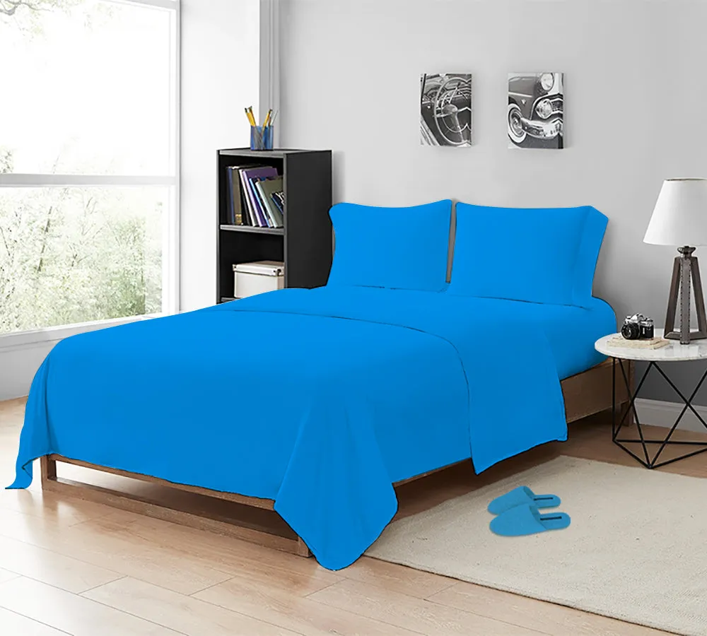 Flat Sheet, Soft & Premium quality, Egyptian Cotton with 200 Thread Count.