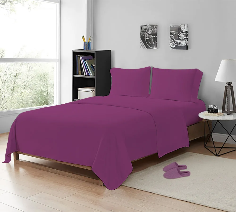 Flat Sheet, Soft & Premium quality, Egyptian Cotton with 200 Thread Count.