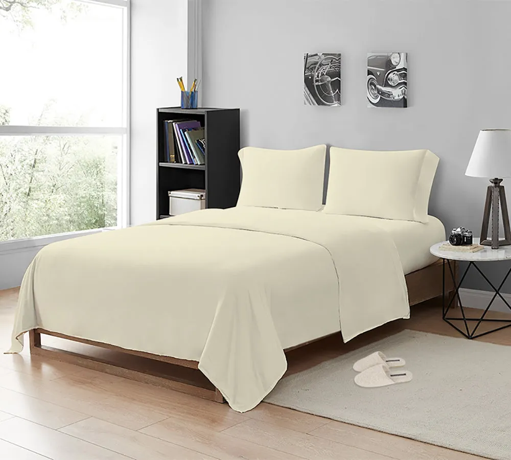 Flat Sheet, Soft & Premium quality, Egyptian Cotton with 200 Thread Count.