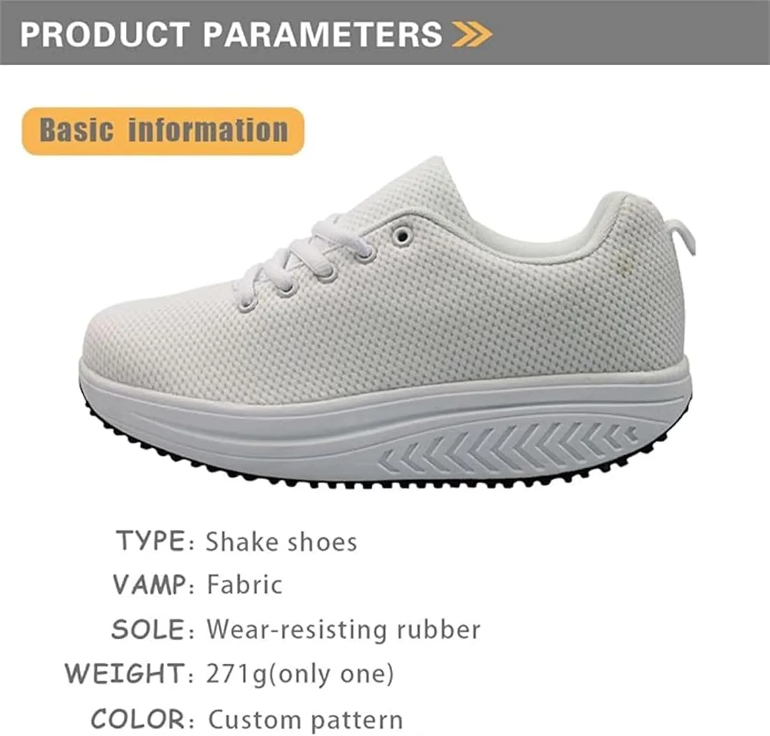 FOR U DESIGNS Women's Sneakers Platform Walking Shoes Casual Lace Up Running Shoes
