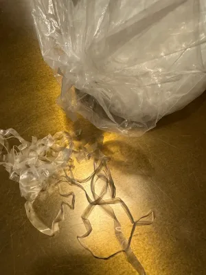 Framilon Clear Flat Elastic Tape, 6mm Wide - Used for underwear, swimwear, clothing, masks etc.