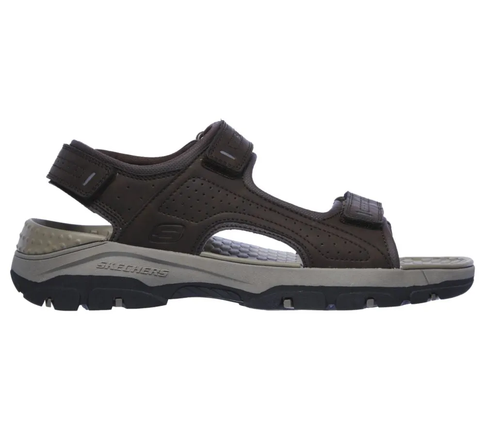 GARO DOUBLE VELCRO SANDAL 204105-CHOCOLATE