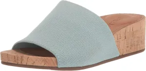 Gentle Souls by Kenneth Cole Women's Gisele Wedge Slide Heeled Sandal