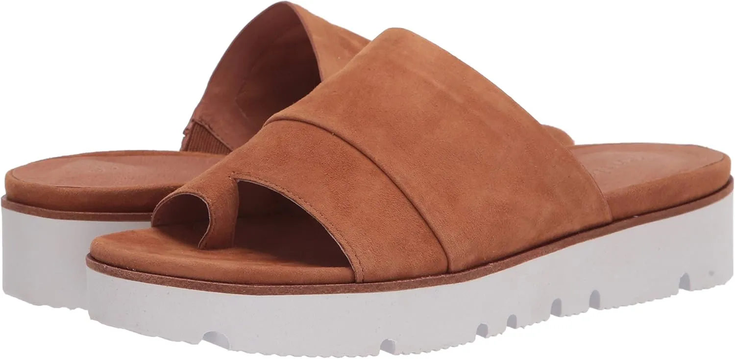 Gentle Souls by Kenneth Cole Women's Lavern Toe Ring Platform Slide