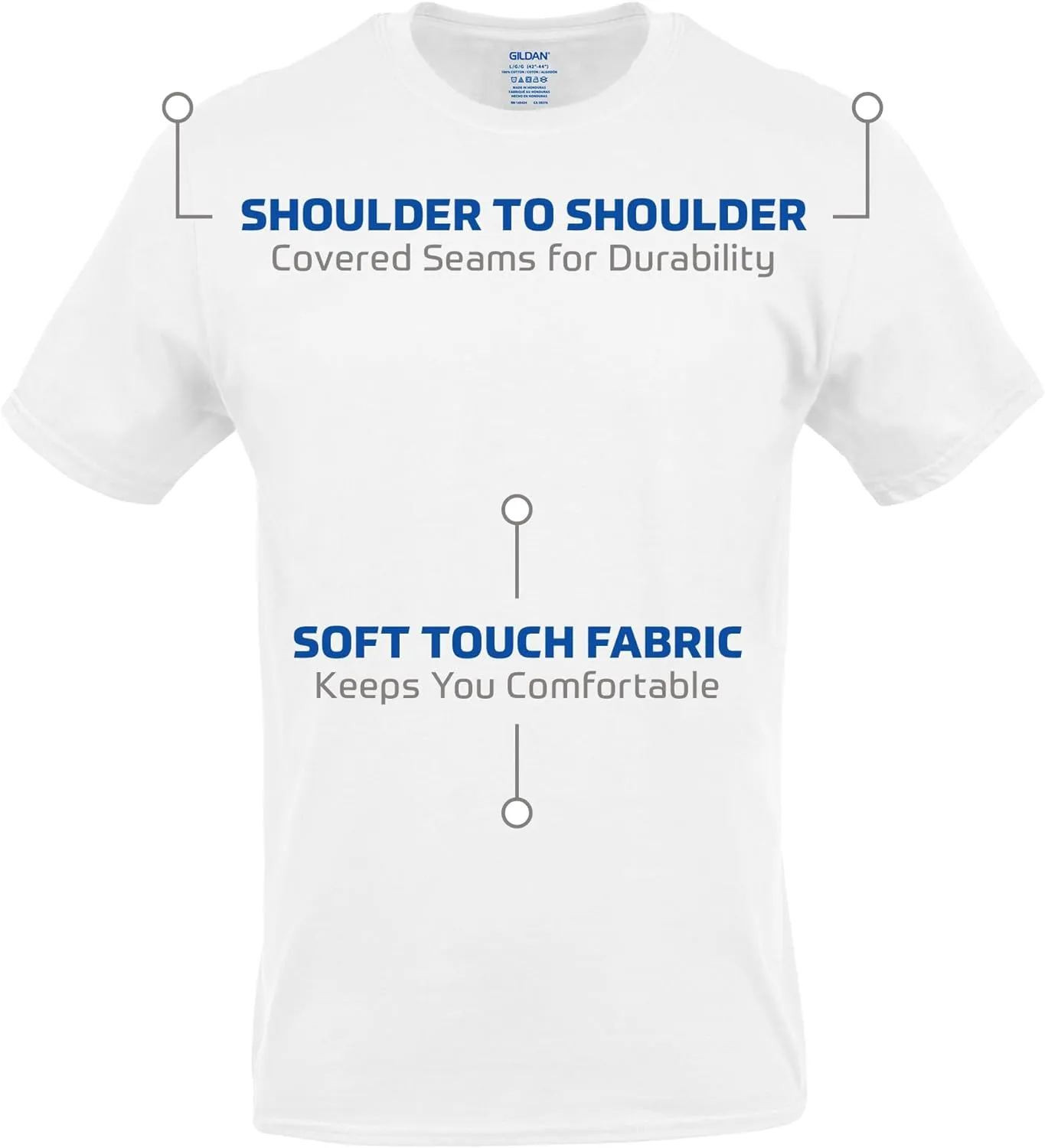 Gildan Platinum Men's Crew T-Shirts