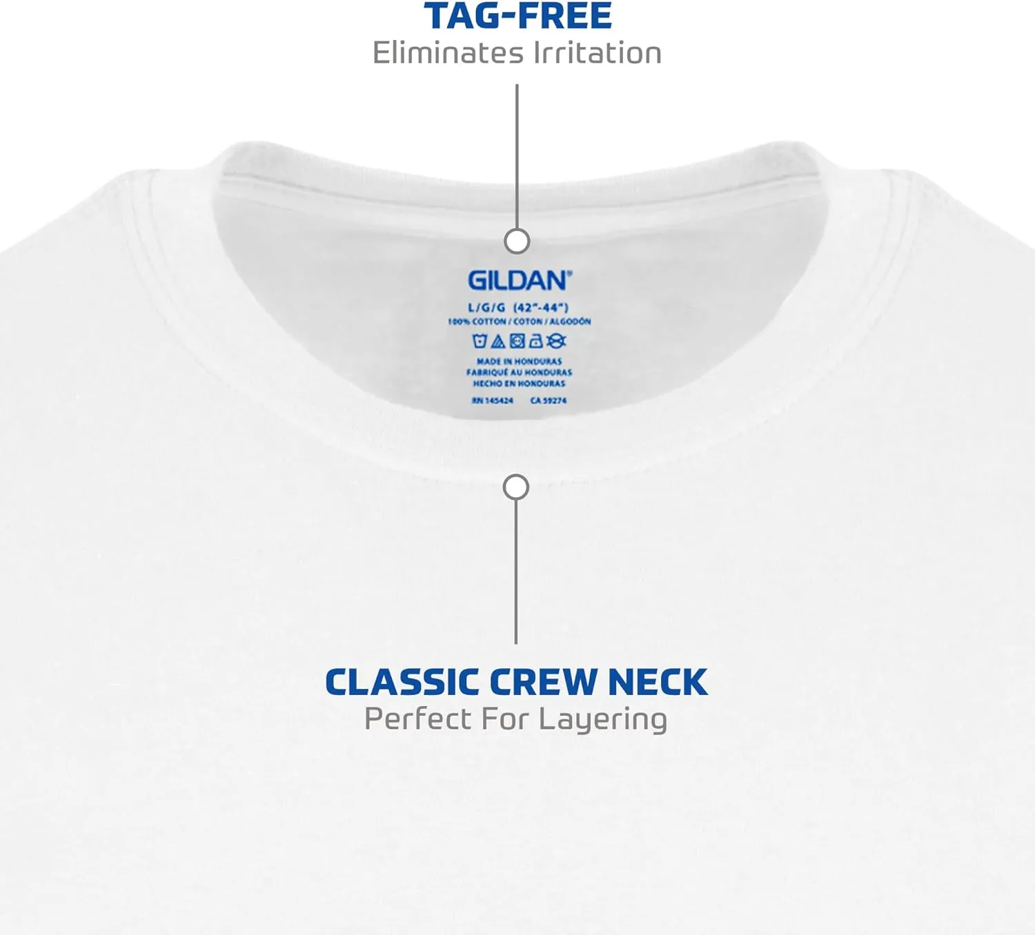 Gildan Platinum Men's Crew T-Shirts