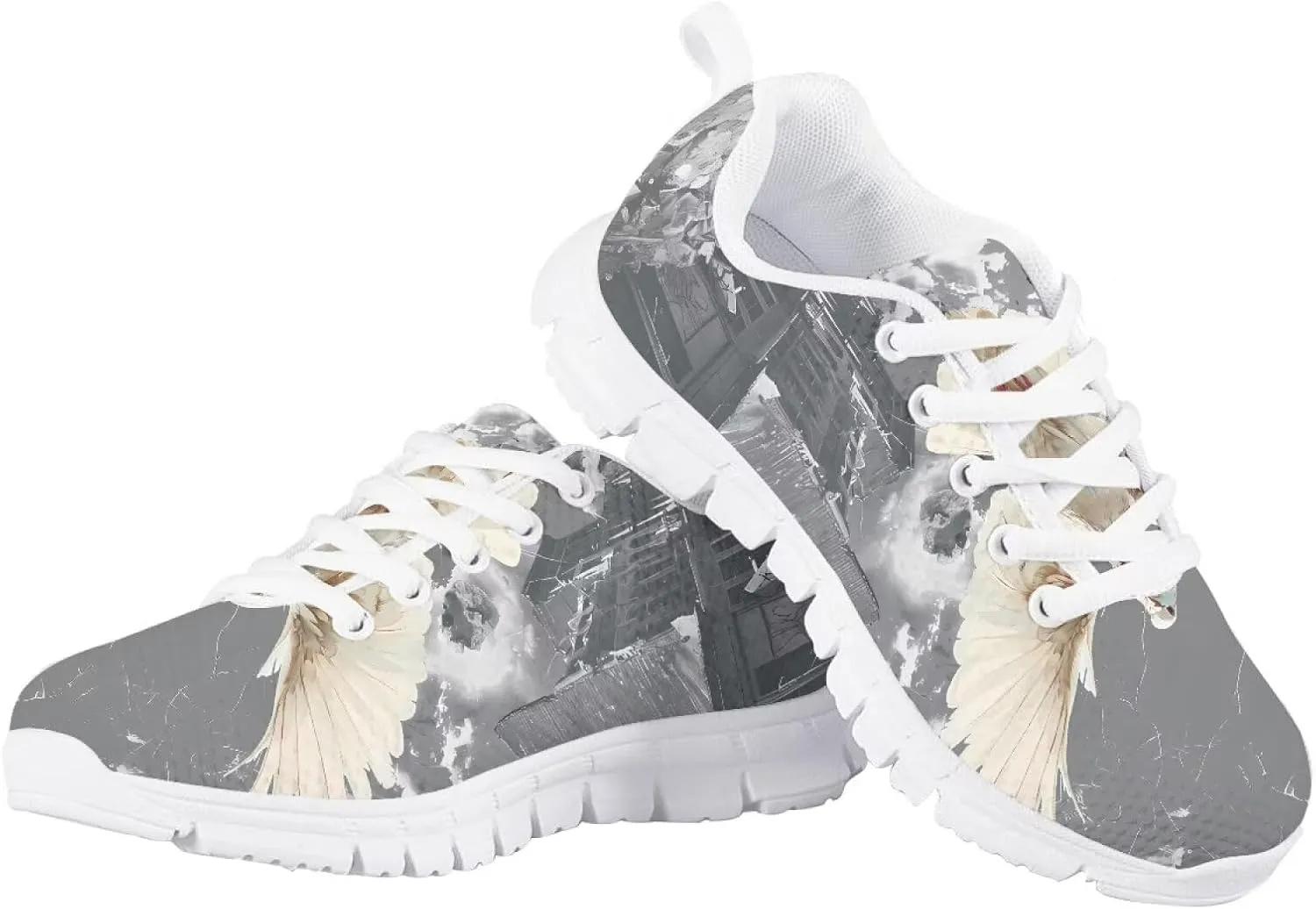 Girls Athletic Shoes Kids Slip on Shoes Girls 3-10 Years Old Toddler Sneakers