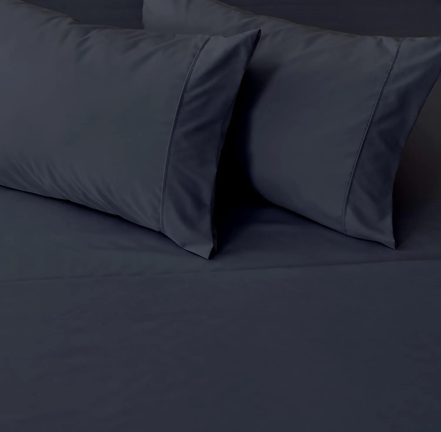 Great Bay Home 4-Piece Full Blue Microfiber Sheet Set | Ultra-Soft, Brushed Bedding Sheets & Pillowcases - Wrinkle & Fade Resistant, All-Season Bed Sheets for Bed (Full, Ocean)