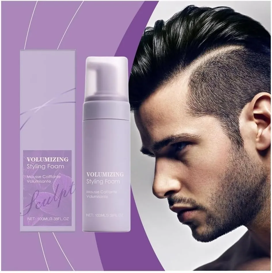 Hair Styling Mu Si, Creating A Full and Voluminous Style All Day. Significantly Increase The Bulkiness of Hair.(1Count (Pack of 1))
