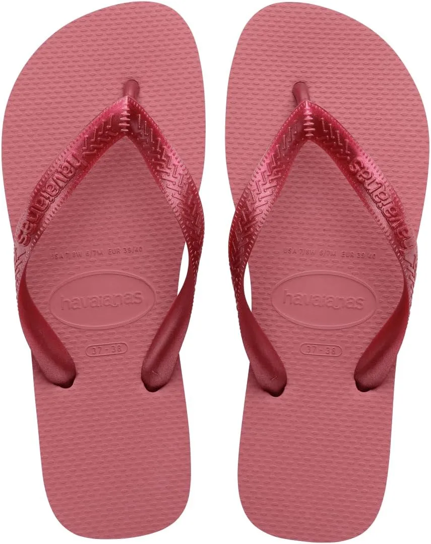 Havaianas for Women - Top Tiras Senses Flip Flops - Pau Brasil - 7/8