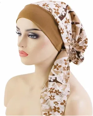 Headwear for Women Sleep Beanie Head Scarf for Bald Wraps Cancer Hats Turbans