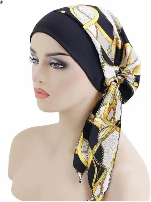 Headwear for Women Sleep Beanie Head Scarf for Bald Wraps Cancer Hats Turbans