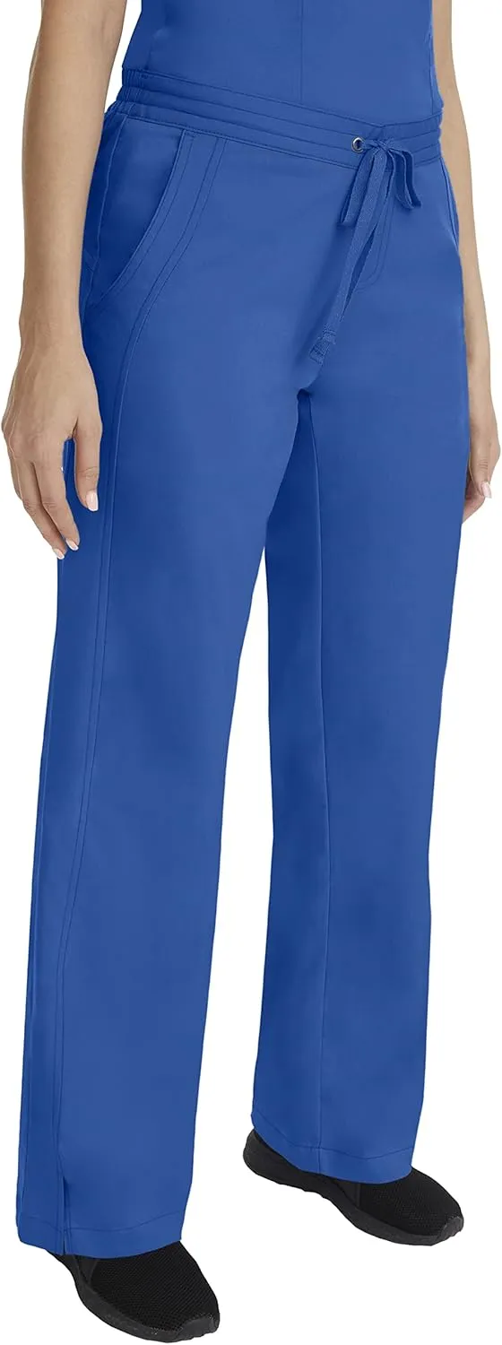 Healing Hands Taylor Women's Pants Mid Rise with 2 Pockets & Back Elastic Waistband Plus Size 9095