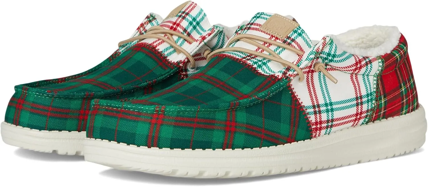 Hey Dude Men's Wally Tri Tartan Plaid Loafer