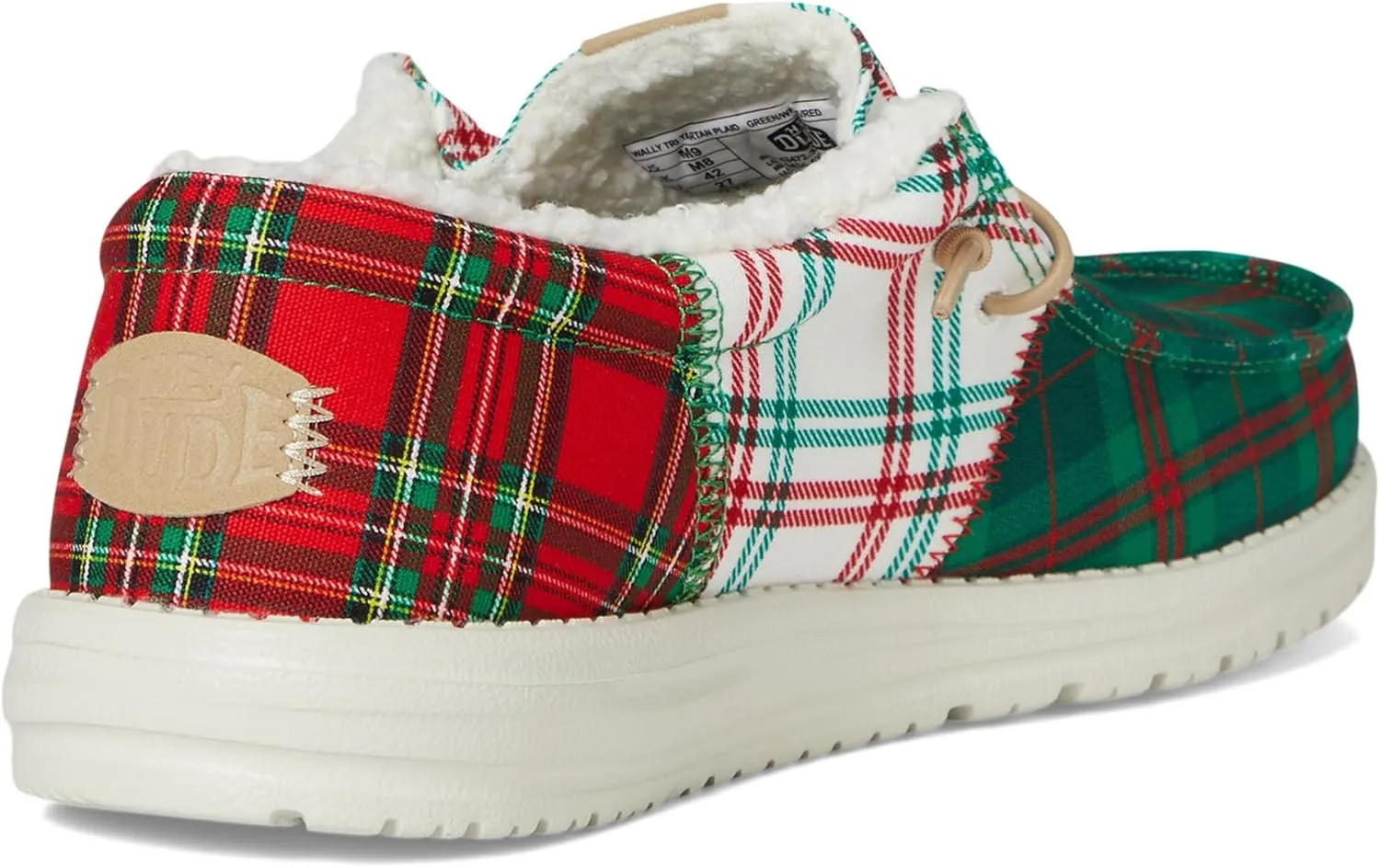 Hey Dude Men's Wally Tri Tartan Plaid Loafer
