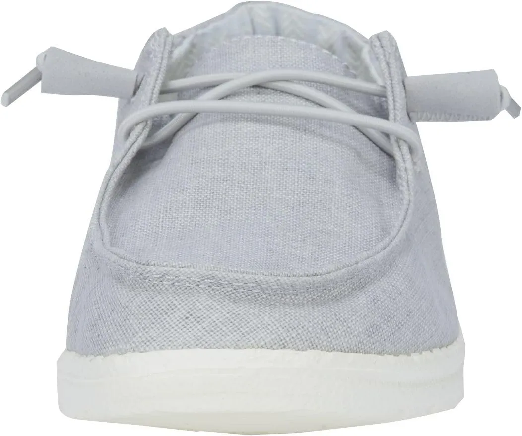 Hey Dude Women's Wendy Chambray Lace-Up Loafer