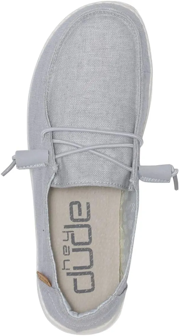 Hey Dude Women's Wendy Chambray Lace-Up Loafer