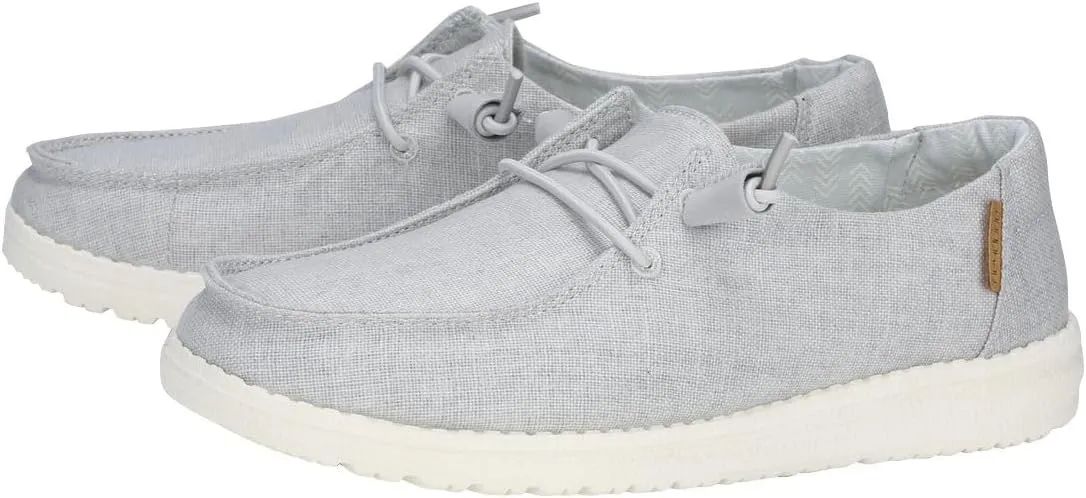 Hey Dude Women's Wendy Chambray Lace-Up Loafer