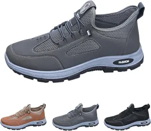 Hiking Shoes for Mens 2025 Waterproof Mesh Lightweight Breathable Walking Shoes Men's Comfortable Running Shoe