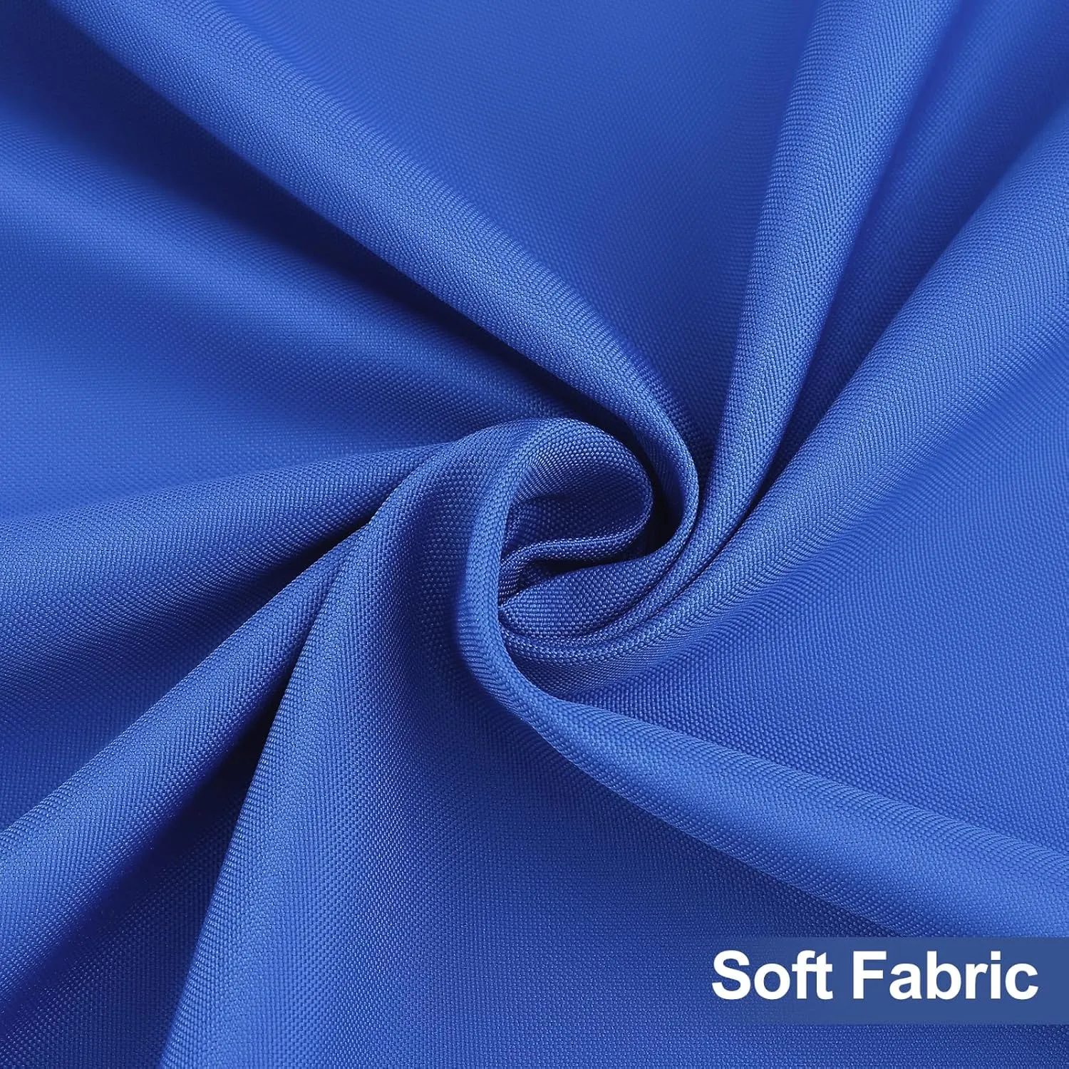 homing Rectangle Table Cloth Cover, Waterproof Polyester Elastic Fitted Tablecloth, Fits for 6 Foot Folding Tables, Washable Table Protector for Picnic, Camping, Outdoor (Blue, 30" x 72")